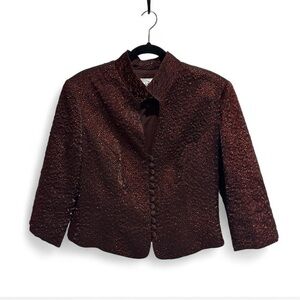 Joseph Ribkoff Rich Burgundy Jacket